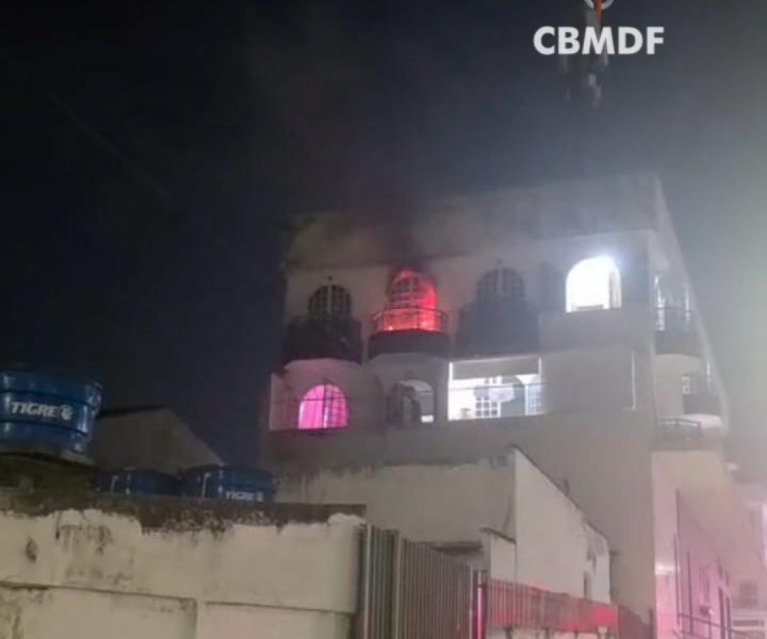 Animais são resgatados de incêndio em apartamento em Taguatinga