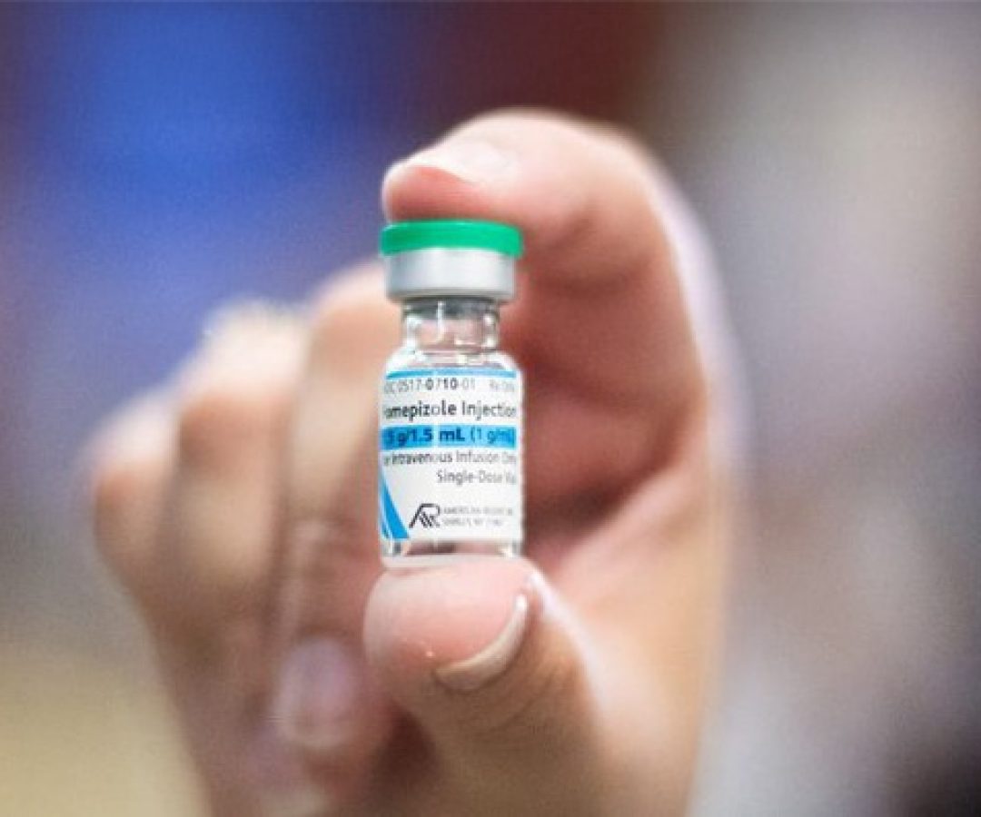 DF recebe antídotos para casos de intoxicação por metanol