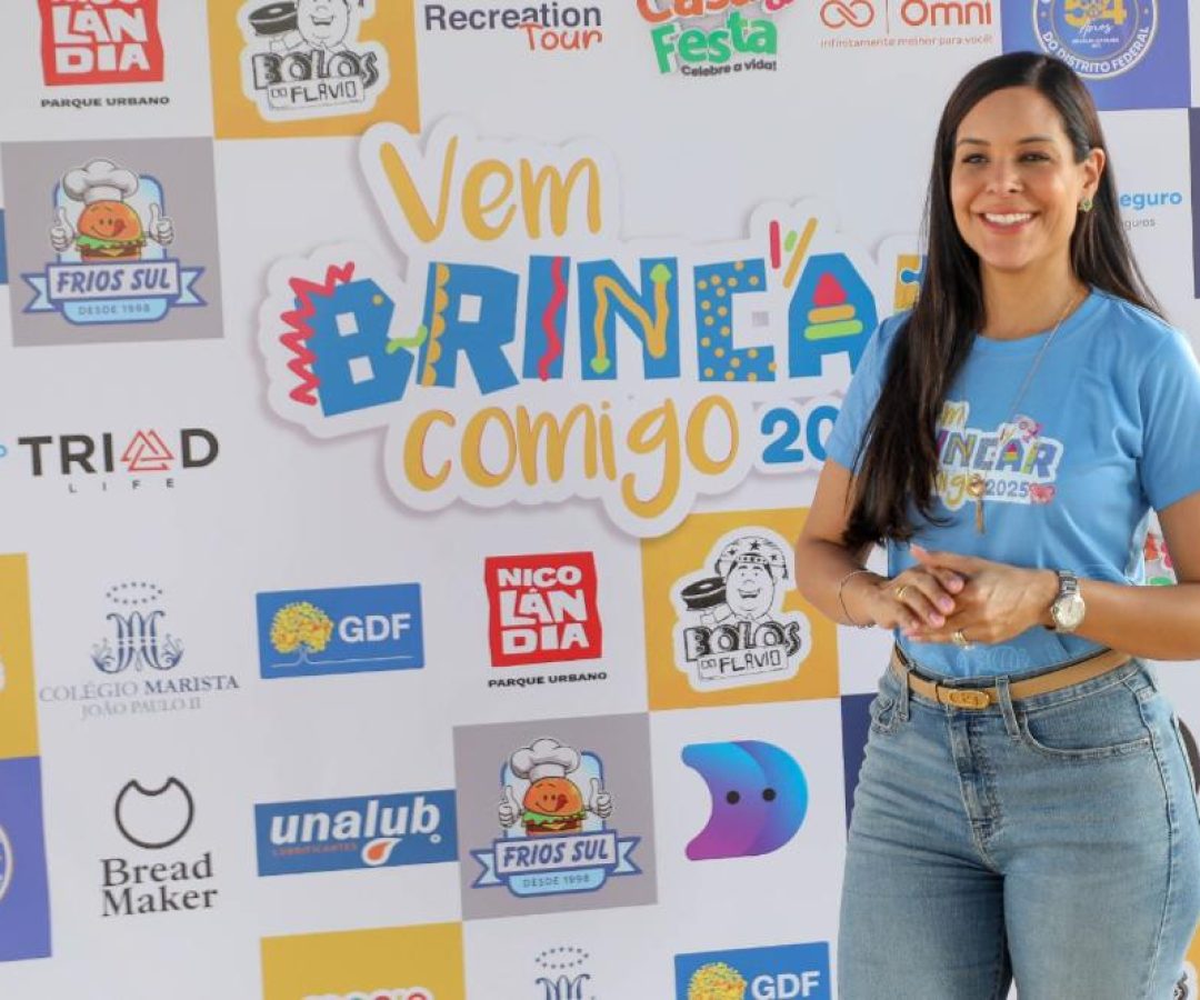 Campanha Vem Brincar Comigo leva alegria a 500 crianças no Parque da Cidade