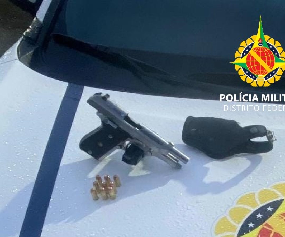 Motorista é preso em flagrante por porte ilegal de arma de fogo em Santa Maria