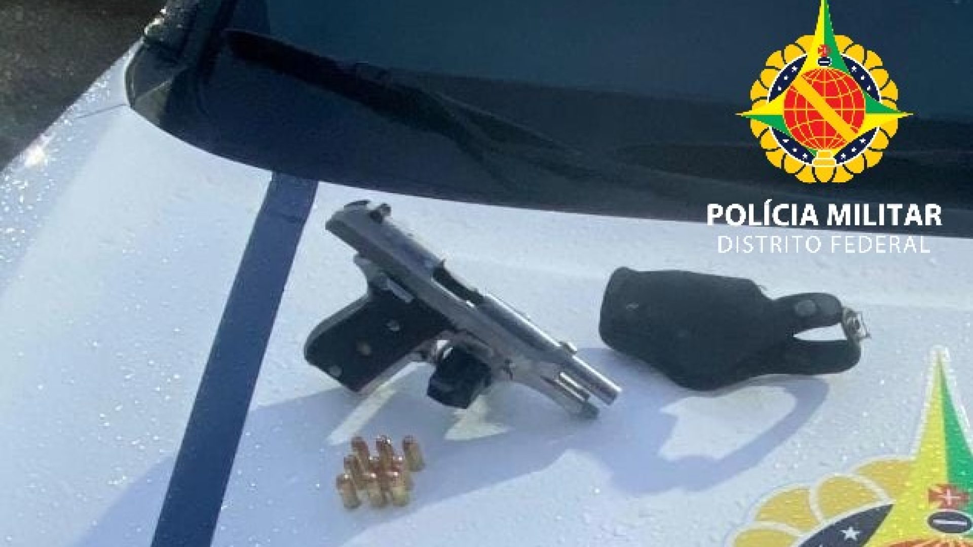 Motorista é preso em flagrante por porte ilegal de arma de fogo em Santa Maria