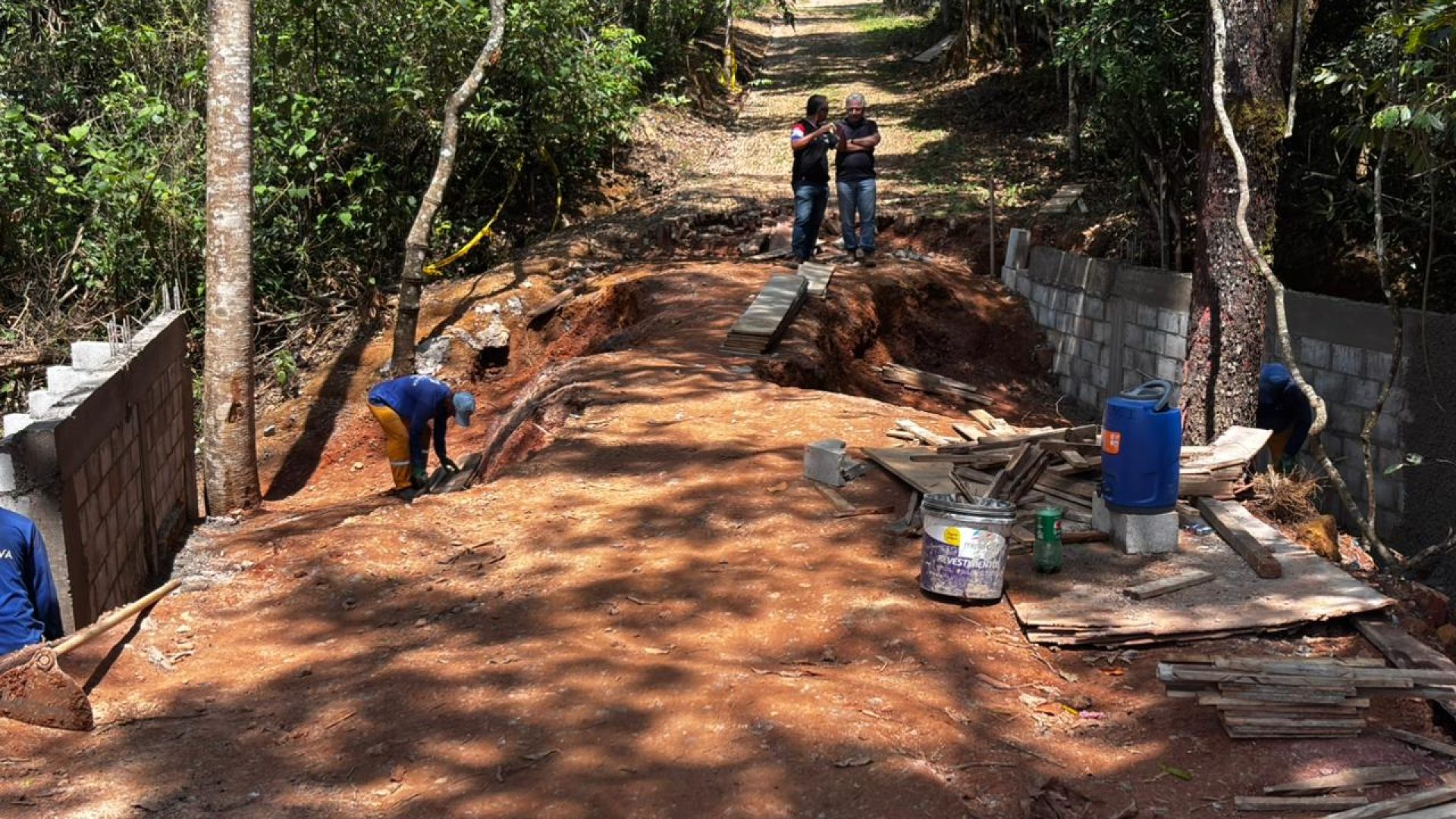 Obra da nova ponte no Incra 9 reforça segurança e mobilidade na zona rural de Ceilândia