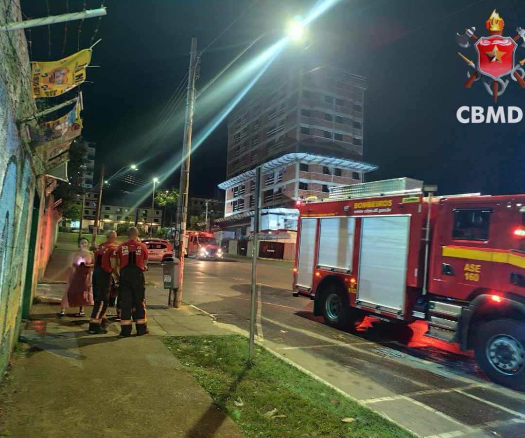 Incêndio atinge sala de aula em escola de Samambaia Norte