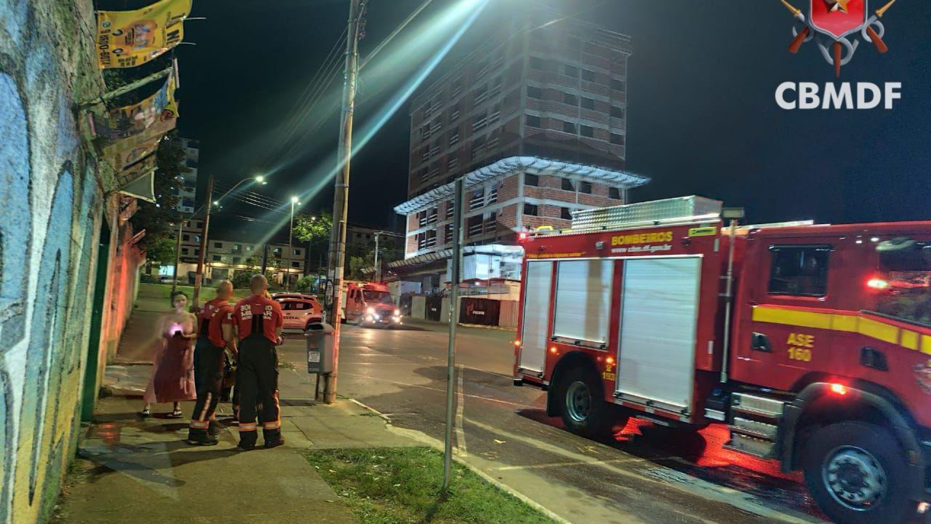 Incêndio atinge sala de aula em escola de Samambaia Norte