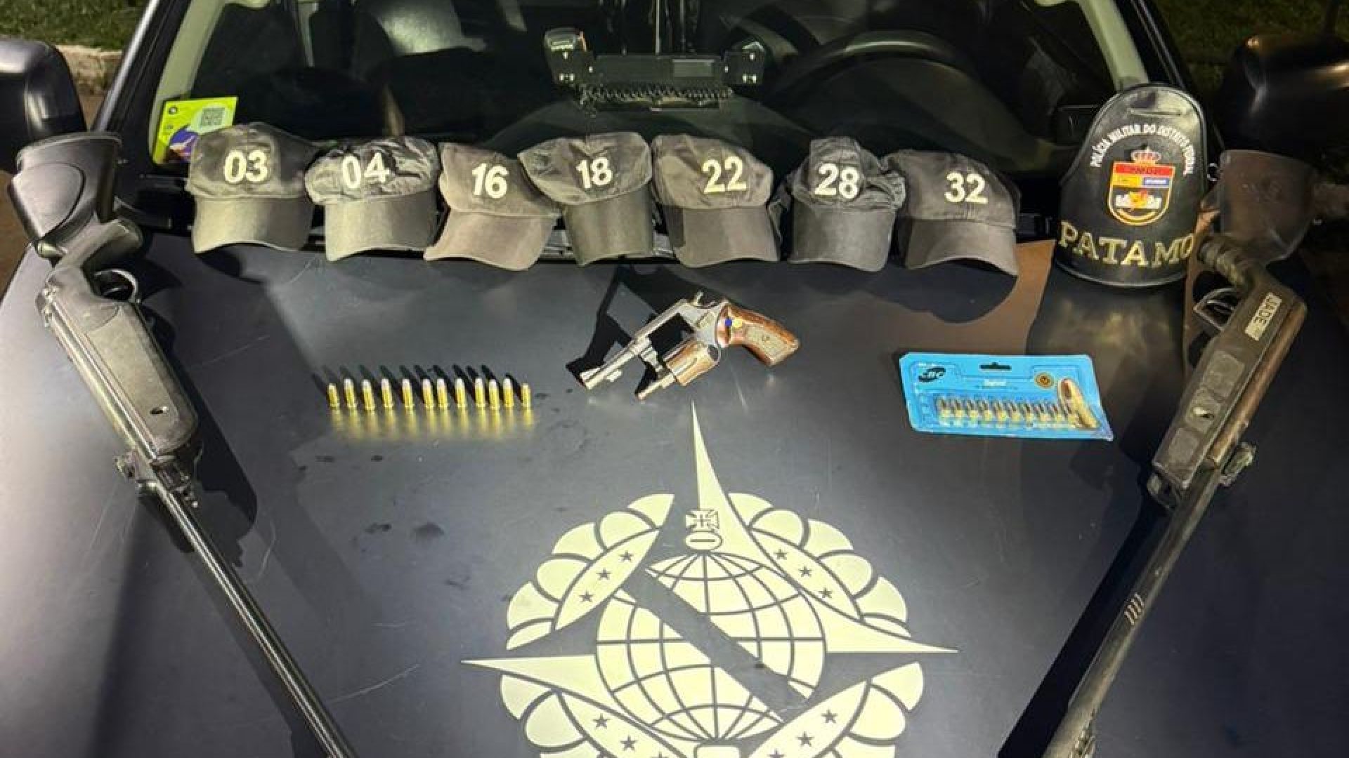 PMDF prende homem por porte ilegal de arma de fogo durante ação do PATAMO no Recanto das Emas