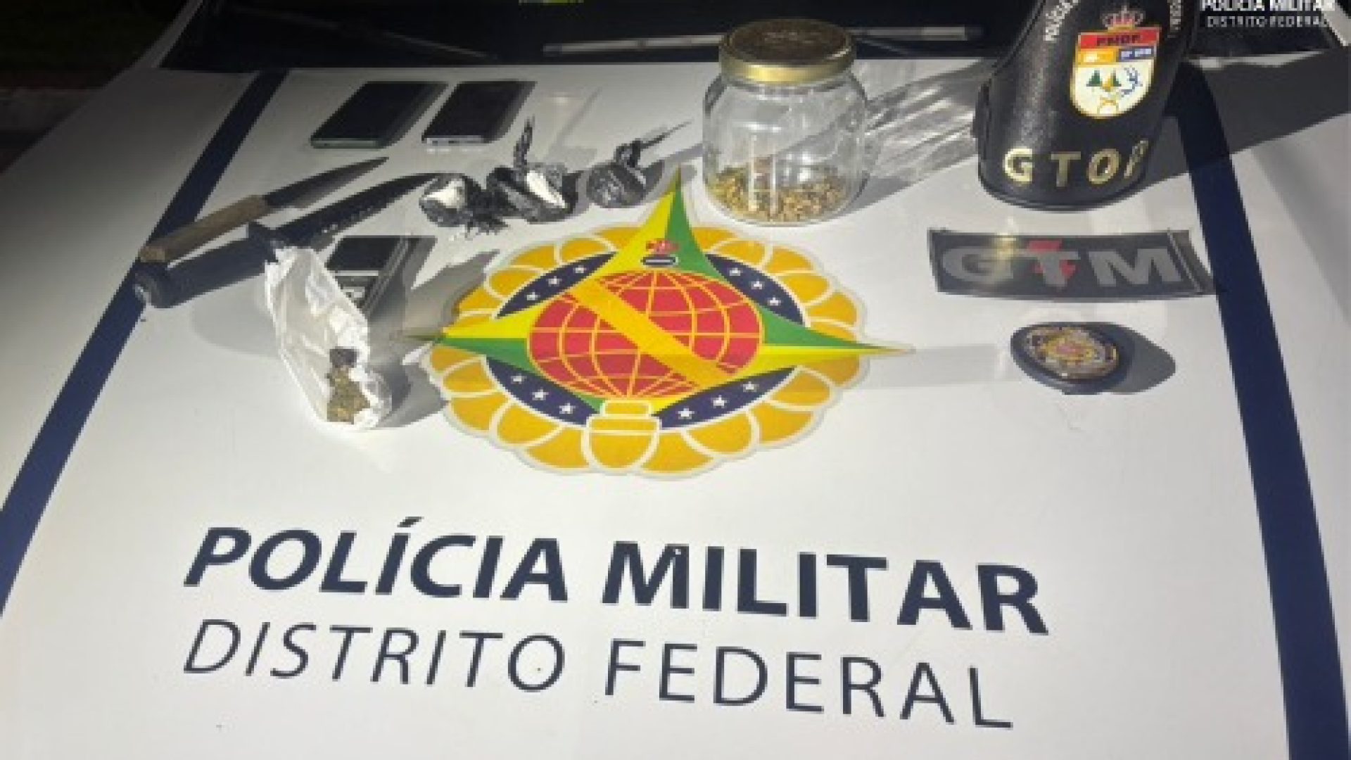 PMDF prende traficante após denúncia e monitoramento no Paranoá
