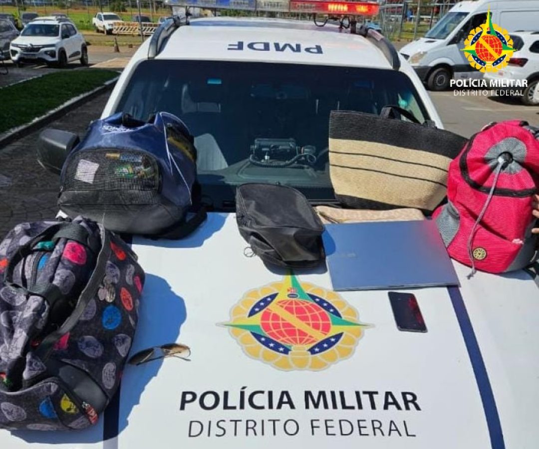 PMDF prende dupla por furto em veículo no Setor Comercial Sul