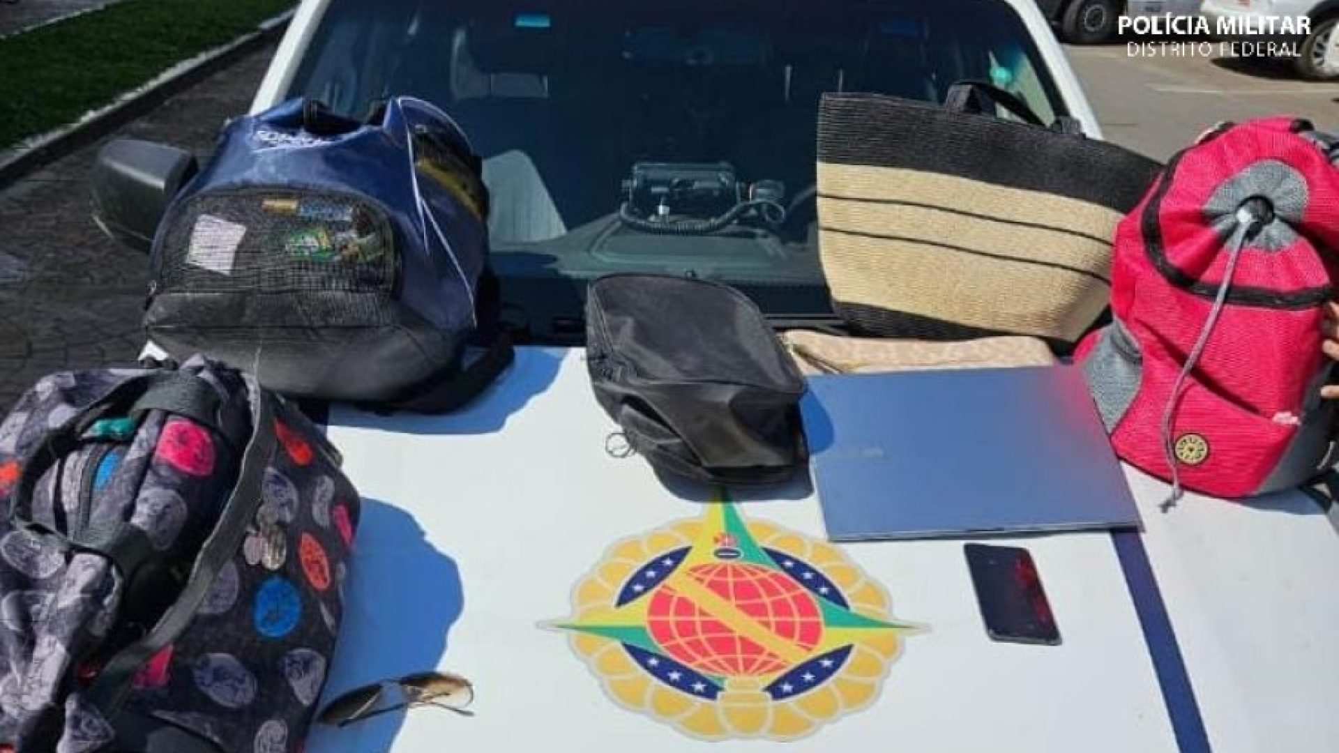 PMDF prende dupla por furto em veículo no Setor Comercial Sul