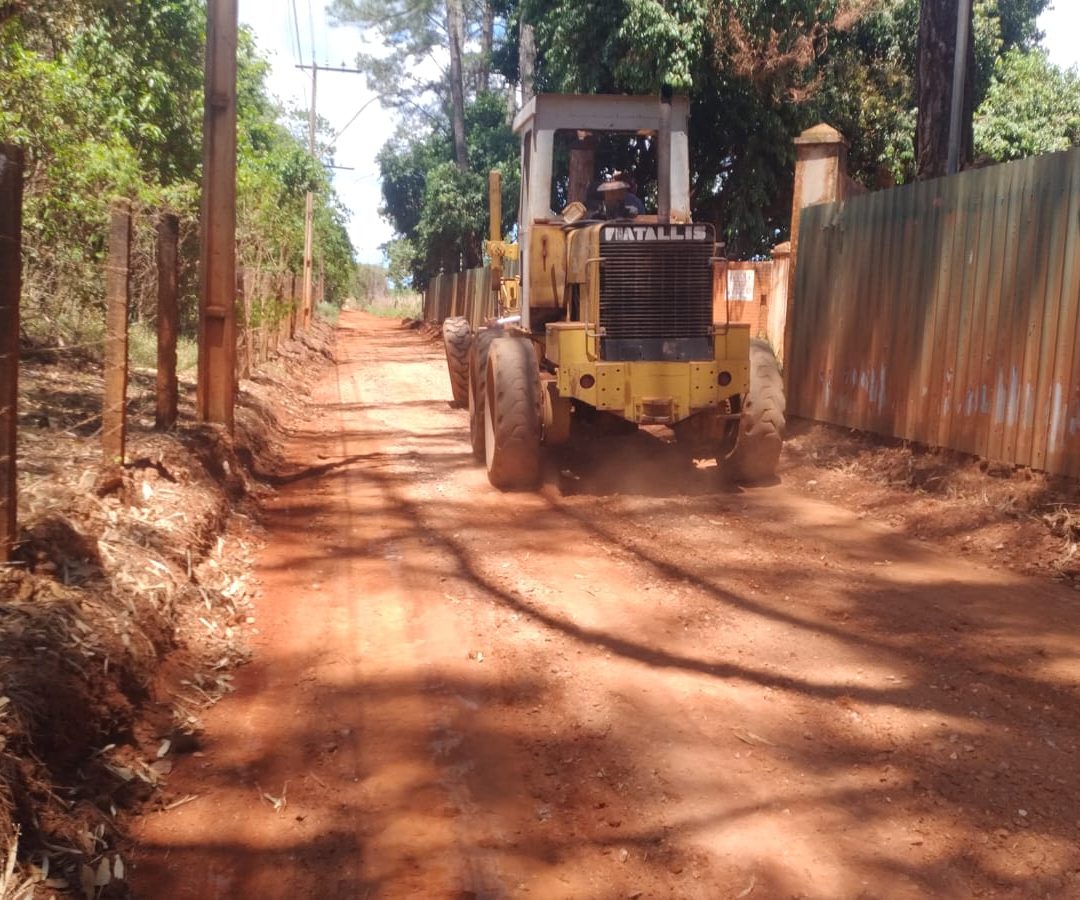RF) GDF reforça manutenção de vias rurais no Jardim Botânico antes do período chuvoso