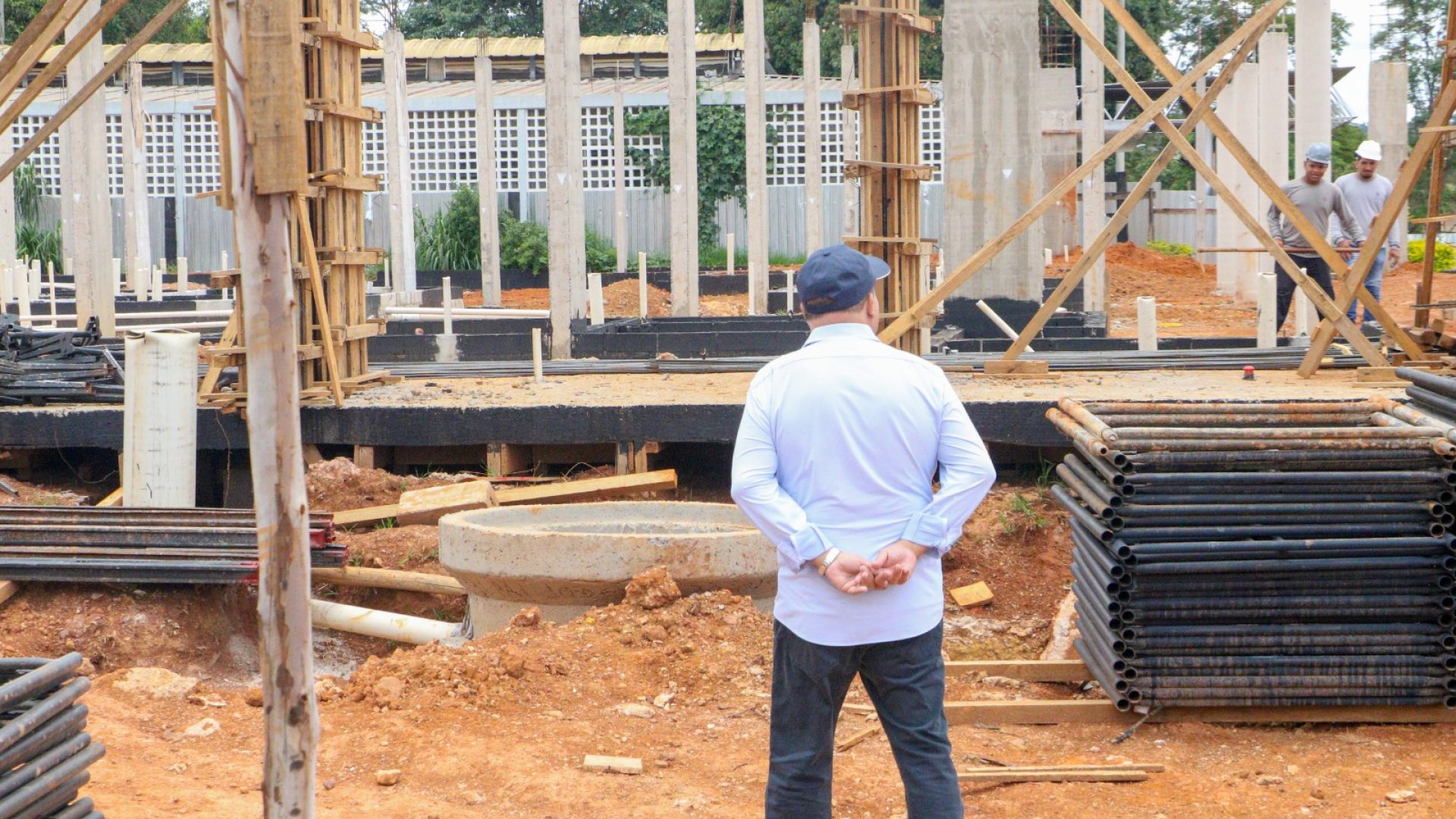 Ibaneis Rocha visita obras do Hospital de Brazlândia e destaca investimento de R$ 20 milhões na unidade
