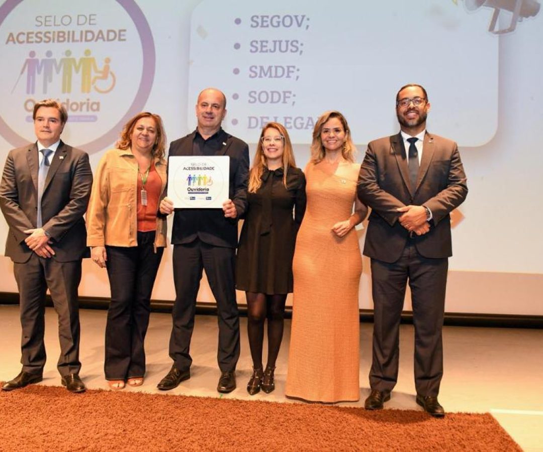 Ouvidoria da Sejus recebe Selo Acessibilidade 2025 por práticas que fortalecem inclusão e atendimento ao cidadão