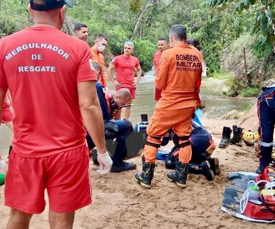 Homem morre afogado em cachoeira de Brazlândia