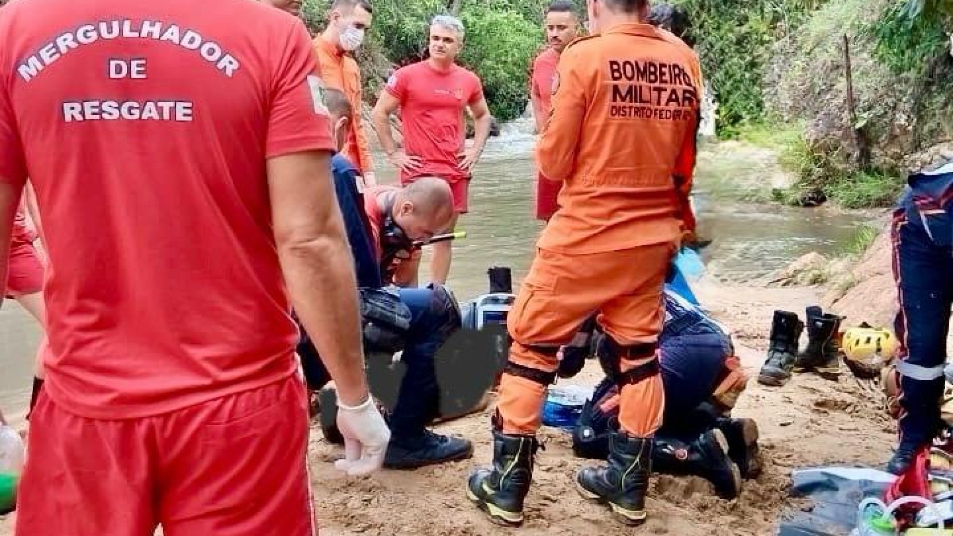 Homem morre afogado em cachoeira de Brazlândia