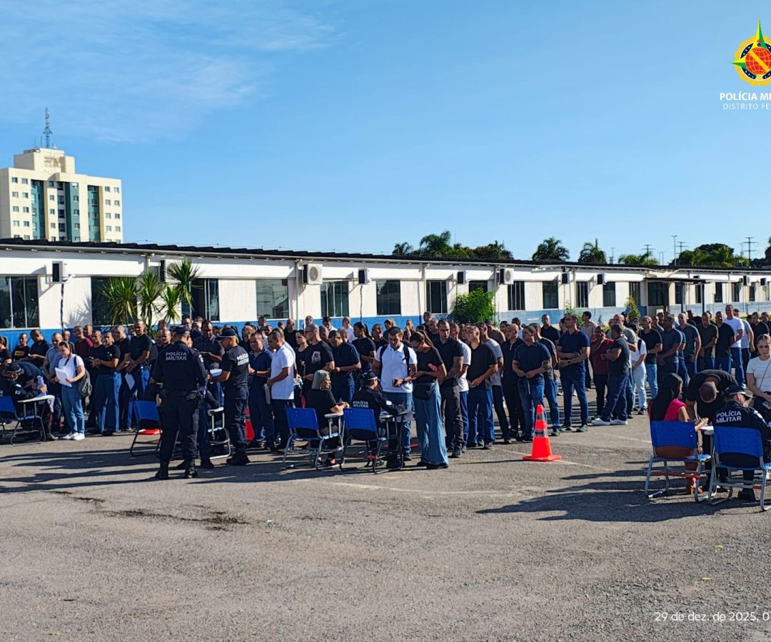 Novo ciclo na PMDF começa com a chegada de 1.200 alunos à formação militar