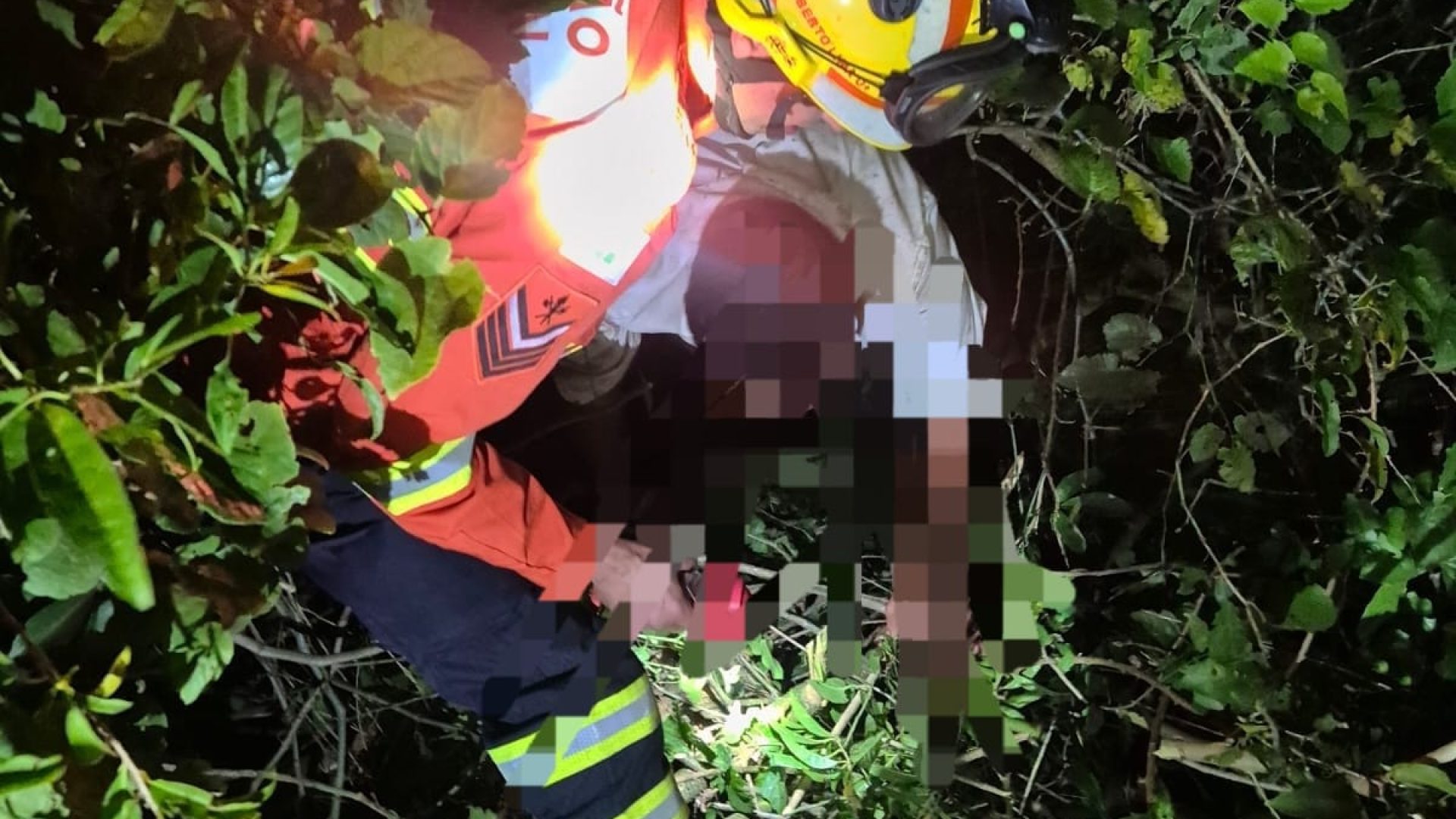 Homem é resgatado após horas perdido em área de mata entre o SIA e o Guará