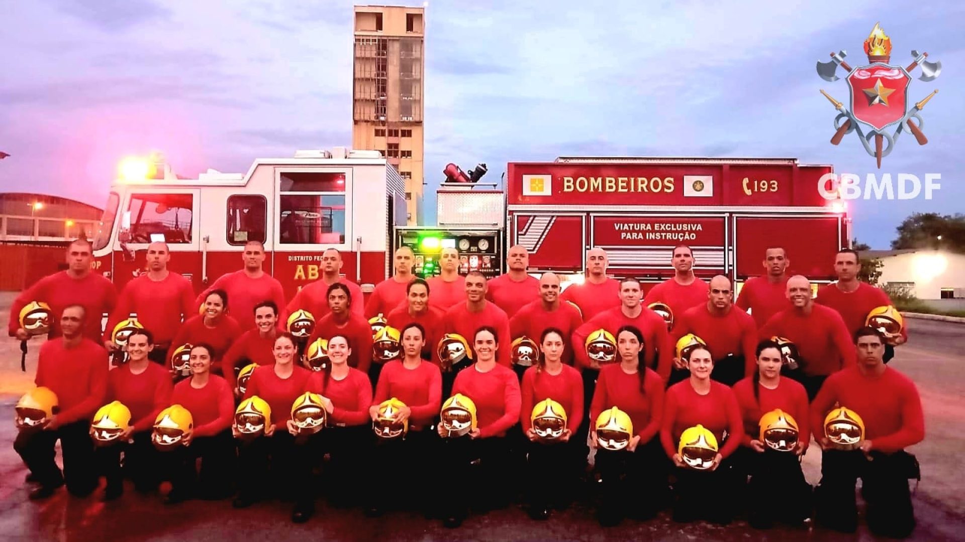 Curso de Praças inicia treinamento em combate a incêndios urbanos no DF