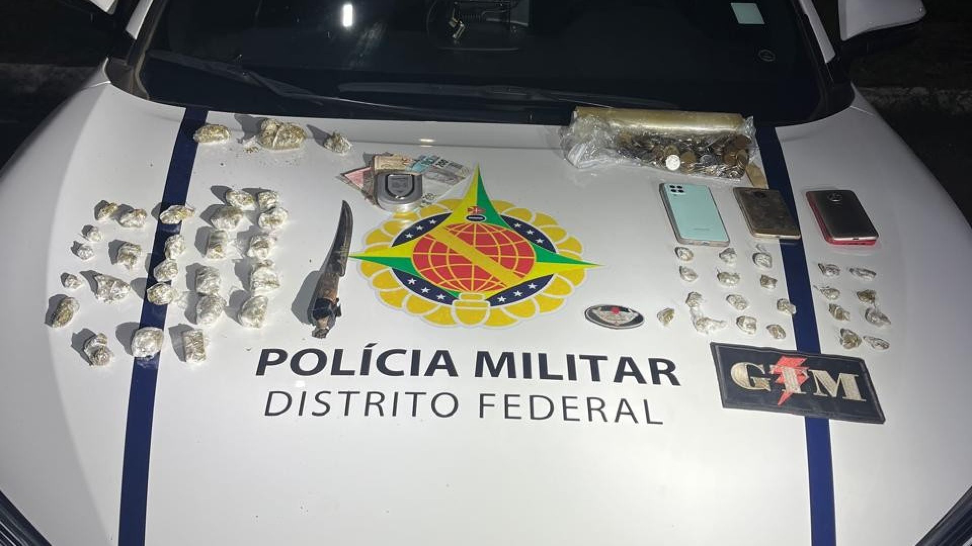 Suspeito tenta fugir, descarta droga e acaba preso por tráfico no Paranoá