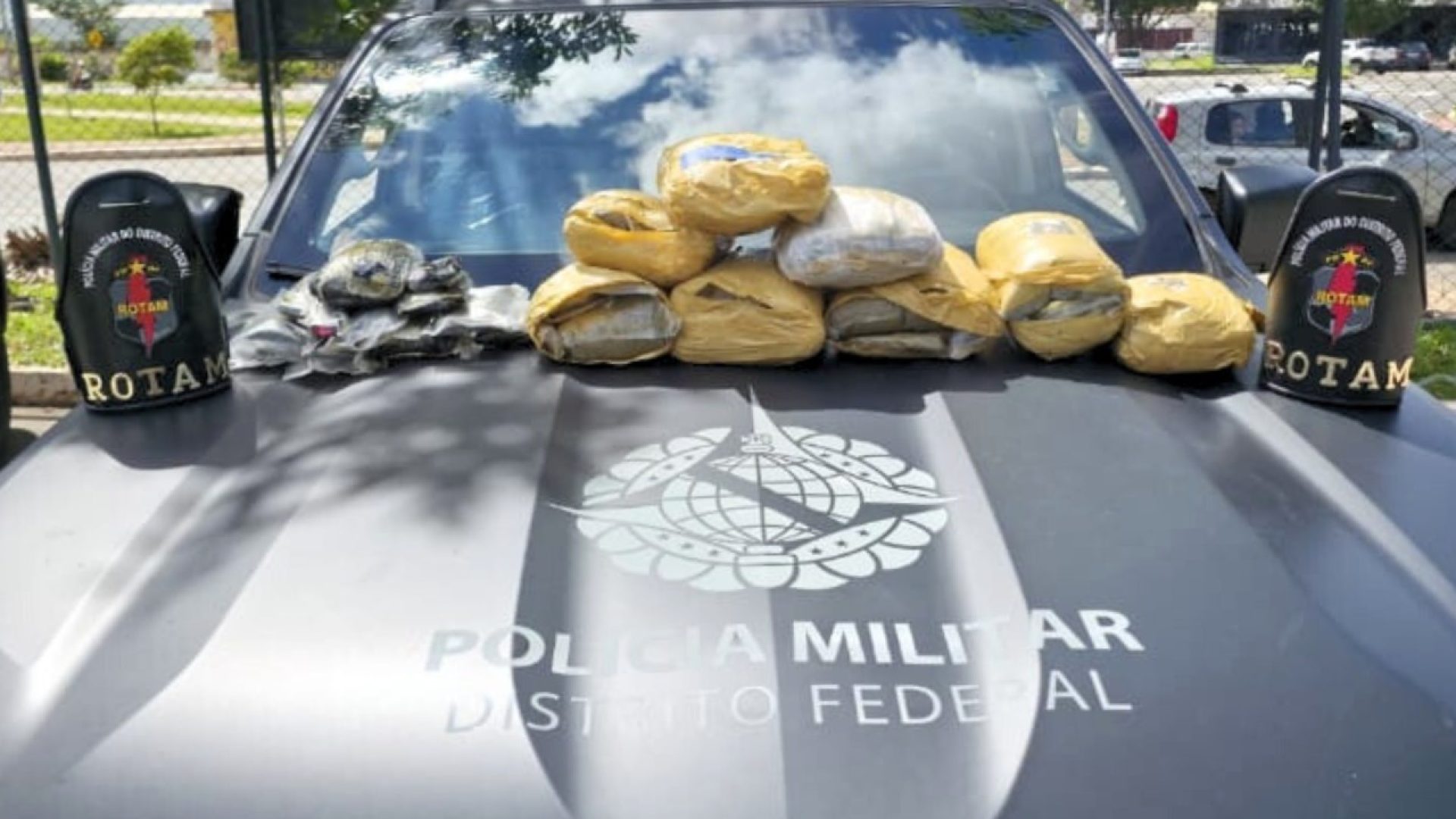 ROTAM intercepta 10 kg de drogas e prende suspeito no Recanto das Emas