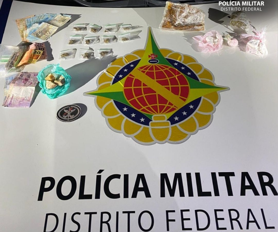 Homem é preso por tráfico de drogas em Samambaia Sul