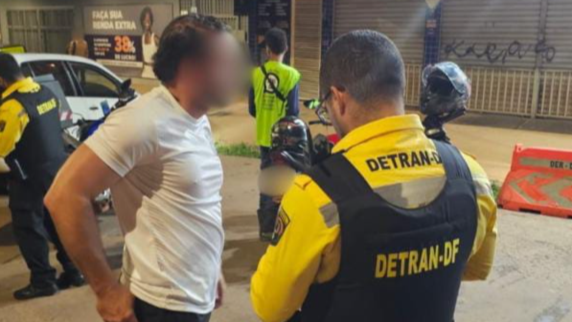Operação Sossego do Detran-DF flagra infrações em São Sebastião