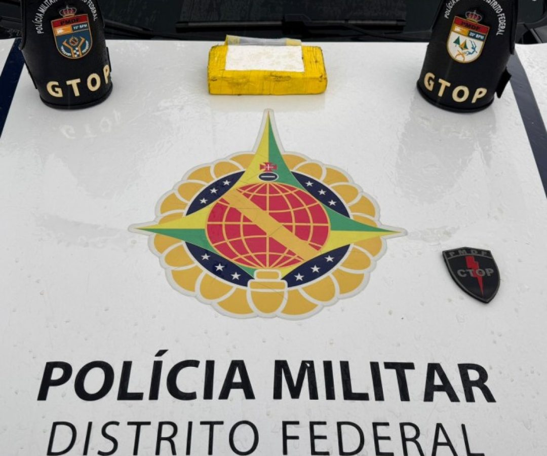 Homem é preso com tablete de cocaína na DF-250, no Itapoã