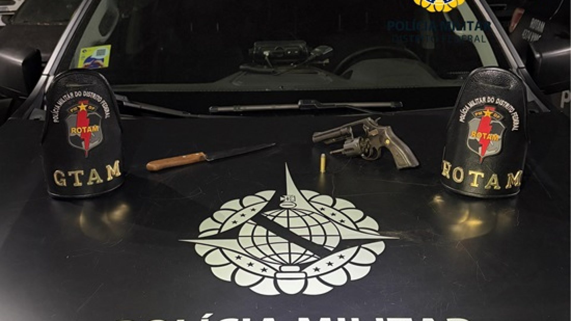 PM apreende revólver com numeração raspada após confusão envolvendo irmãos gêmeos em Ceilândia