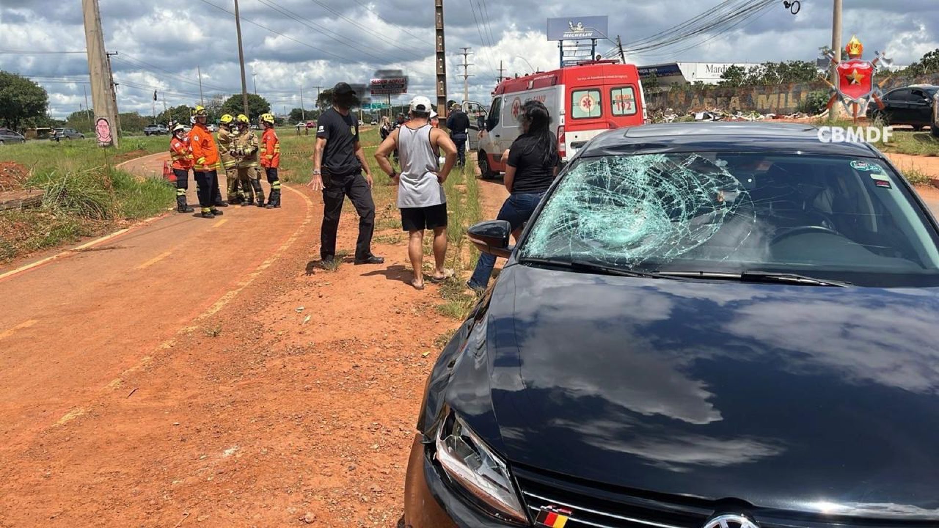 Pedestre morre após atropelamento na EPNB, no Riacho Fundo