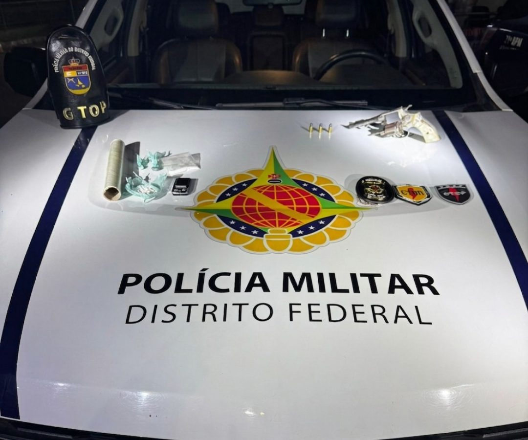 Jovem de 19 anos é pego com arma e drogas em São Sebastião