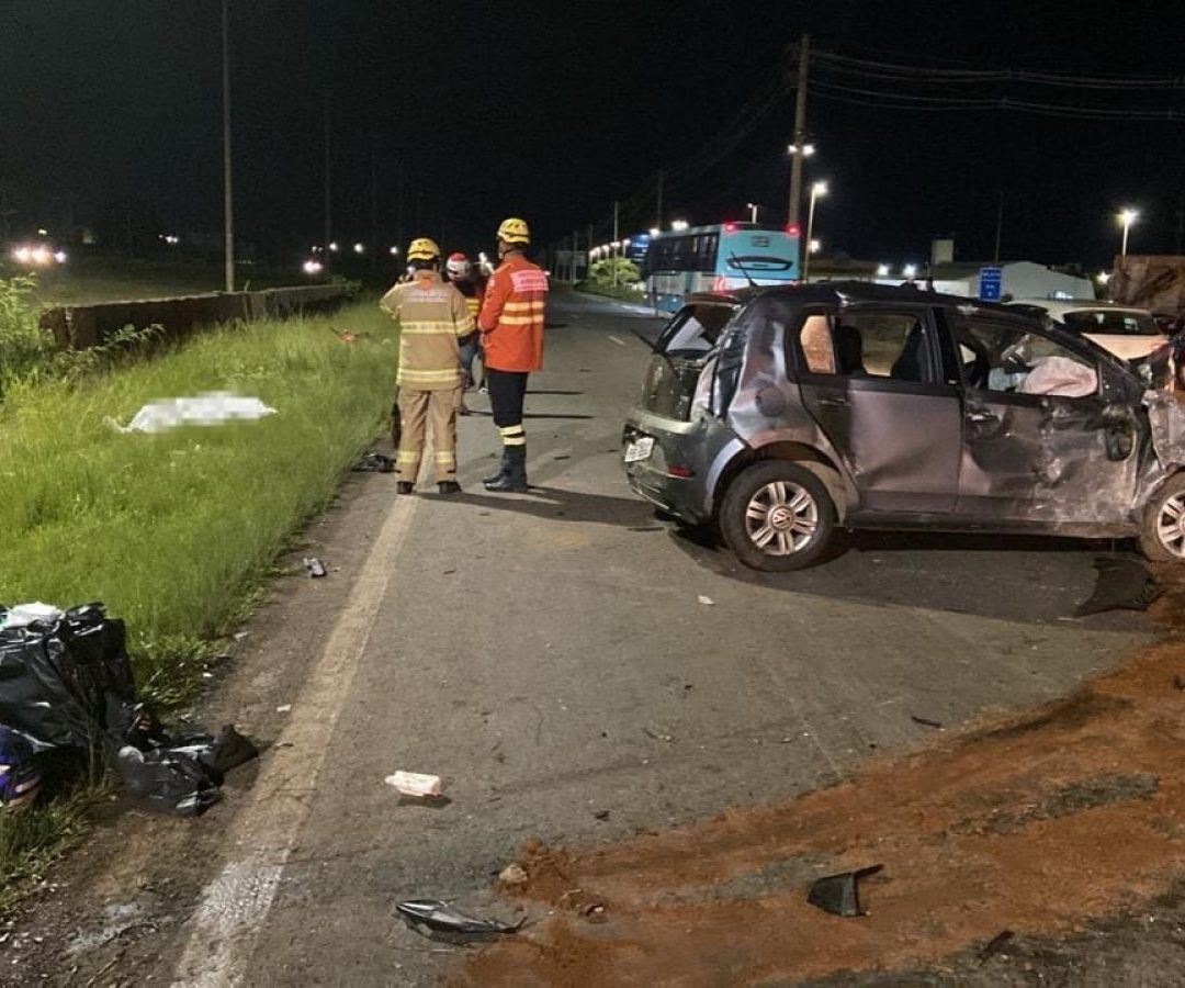Motociclista morre após colisão com carro na BR-070, em Ceilândia