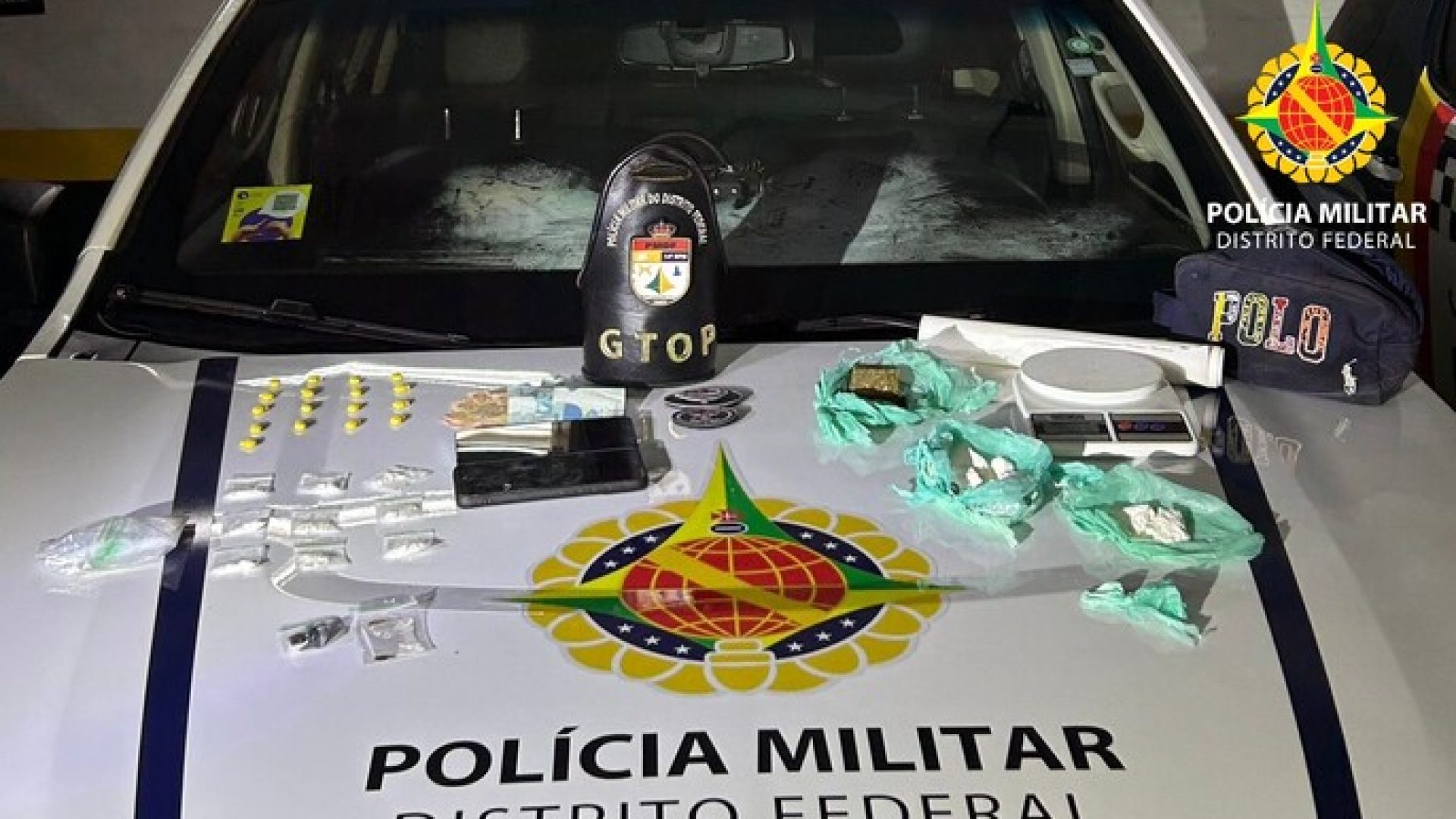 Homem é preso com drogas e dinheiro em Planaltina