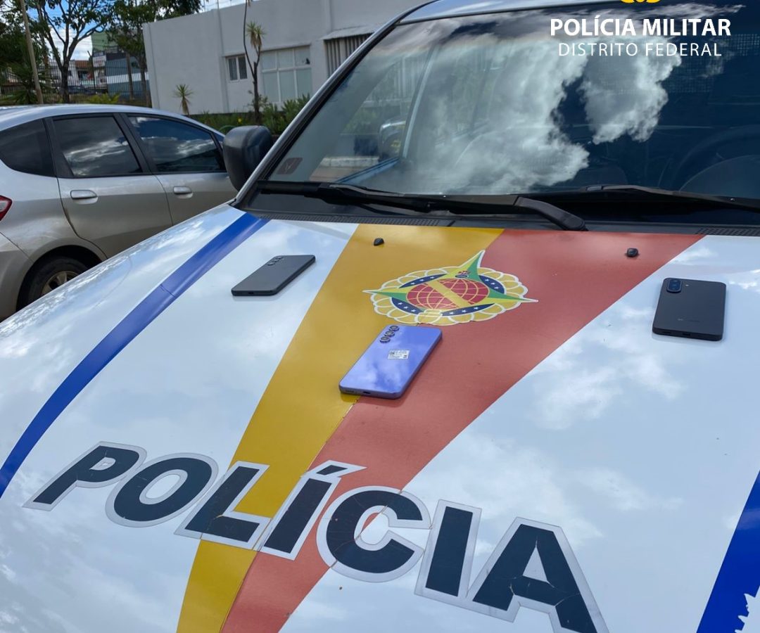 Celulares roubados são encontrados dentro de sacola no DF
