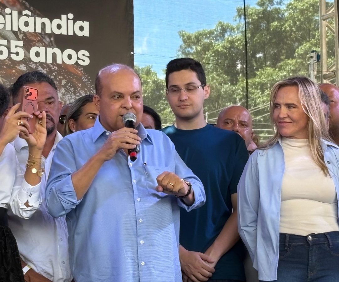 Festa de Ceilândia marca último evento de Ibaneis no GDF