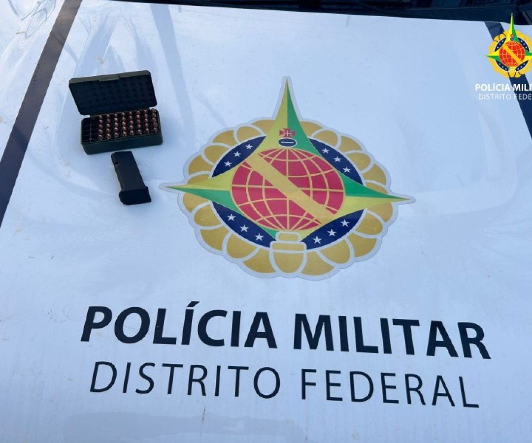 Homem é preso com munições e carregador na DF-361 durante fiscalização do TOR