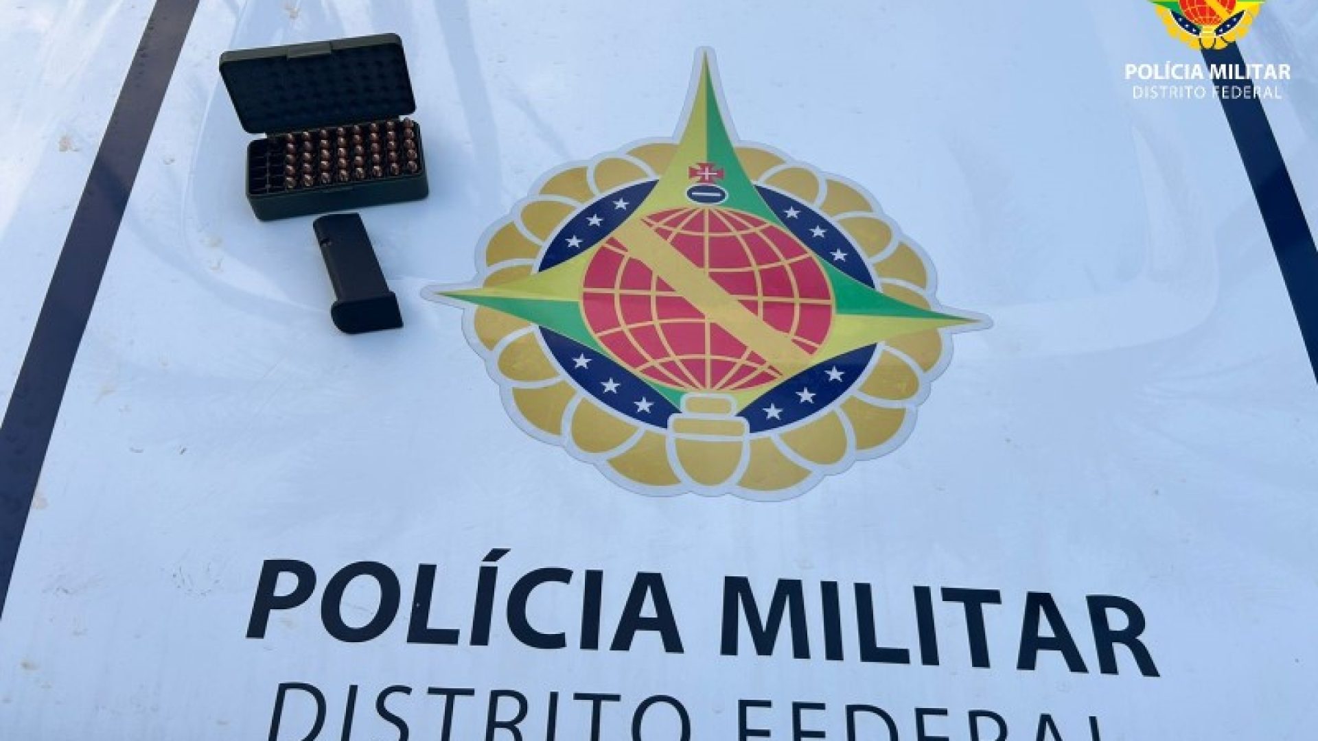 Homem é preso com munições e carregador na DF-361 durante fiscalização do TOR