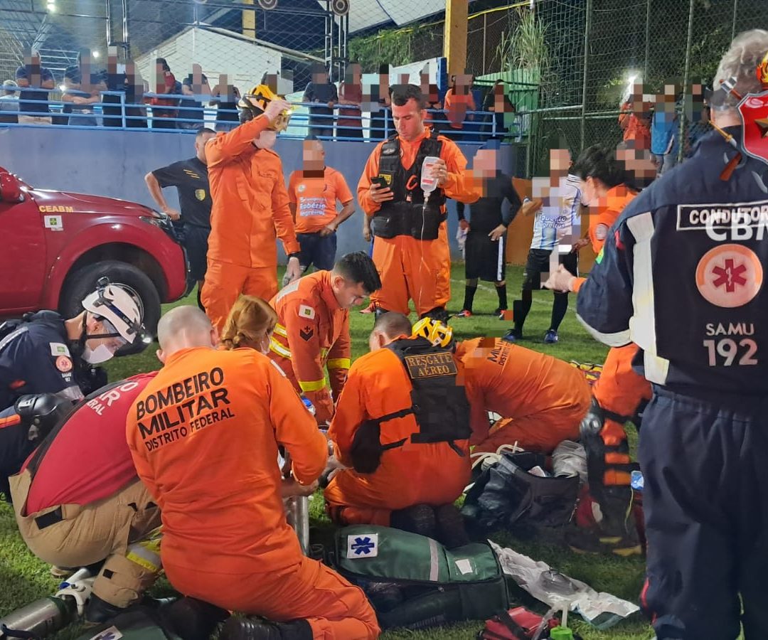 Homem sofre parada cardiorrespiratória e morre em clube da Asa Sul