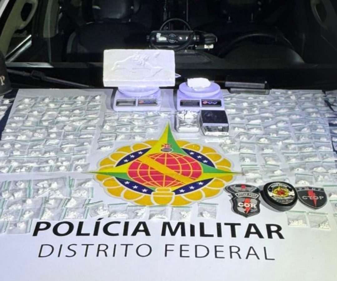 Drogas e equipamentos de tráfico são apreendidos no Paranoá