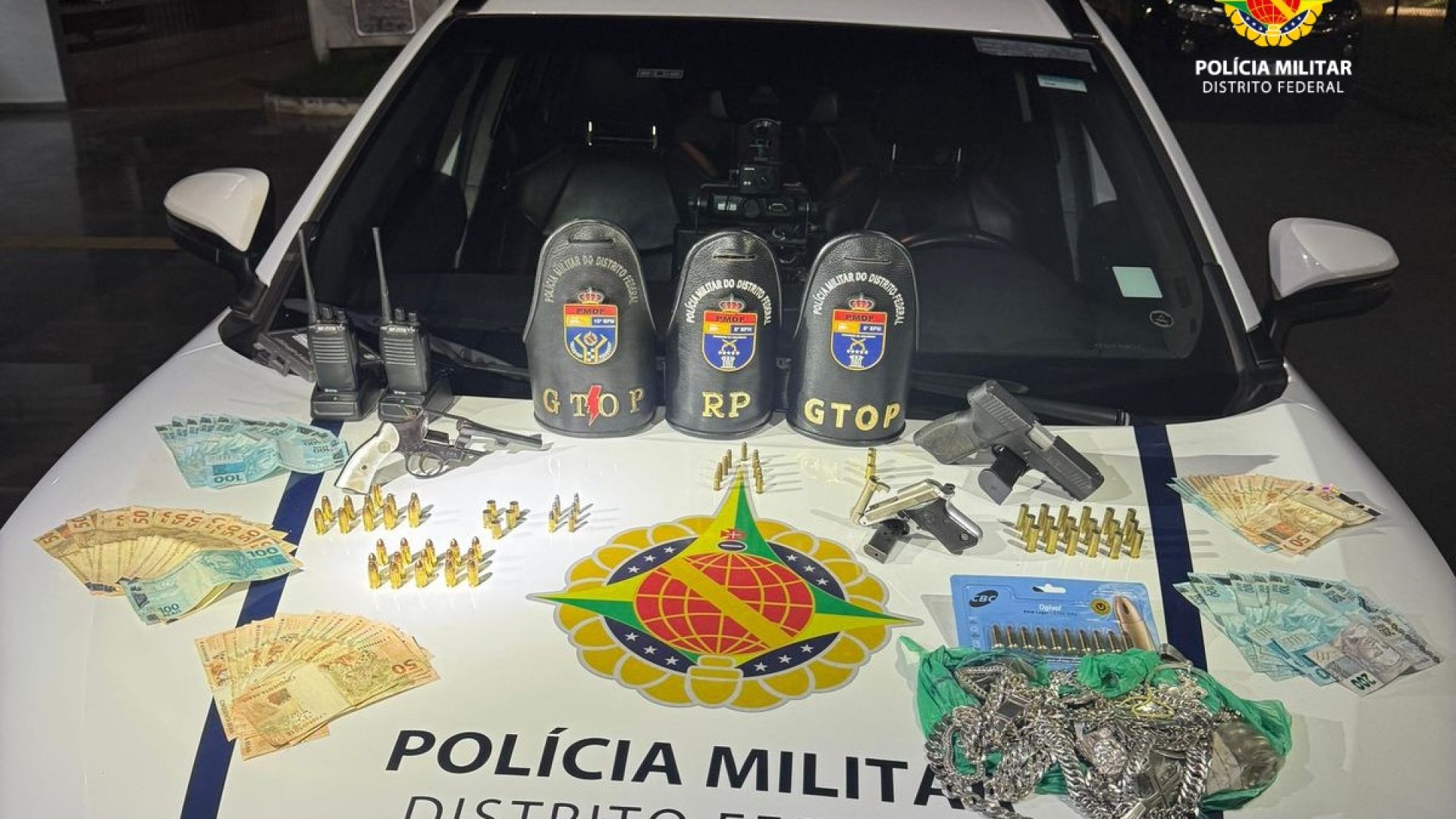 Homem é preso após atirar contra motoristas de aplicativo e ameaçar policiais em Ceilândia