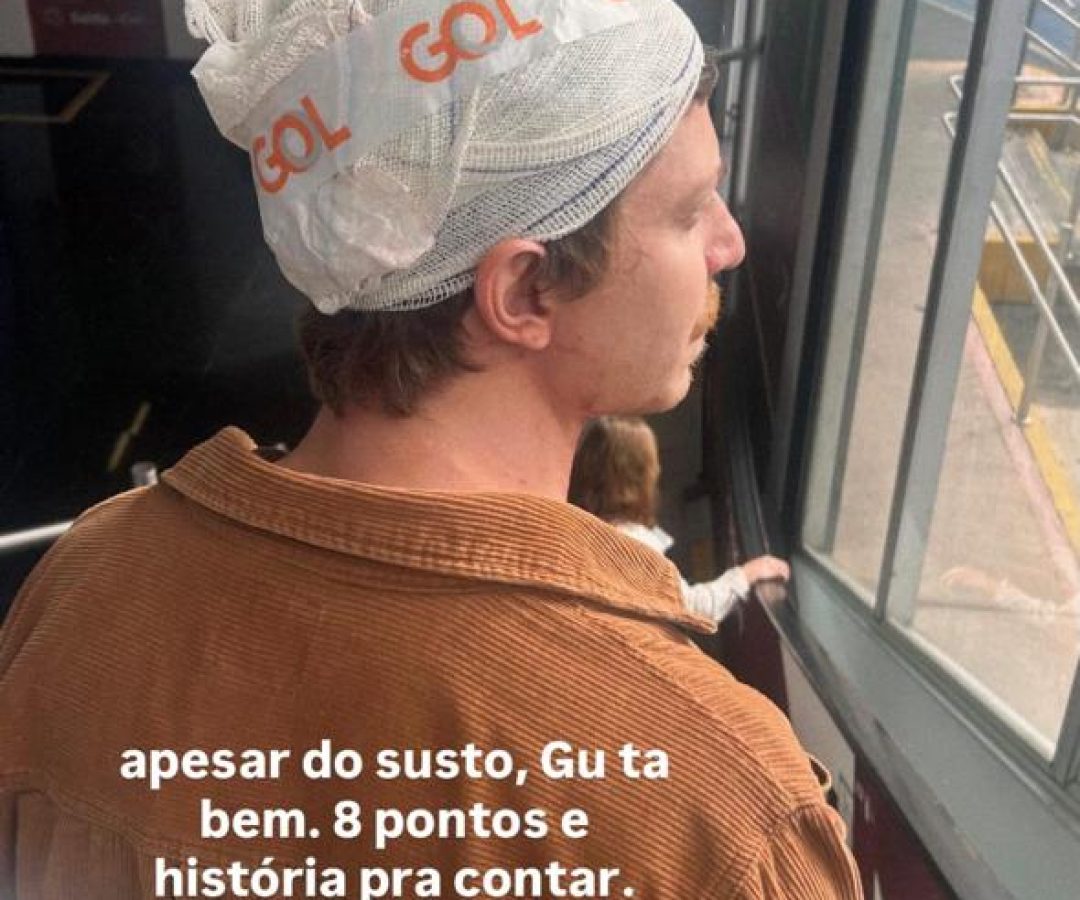 Gustavo, da banda Scalene, recebe alta após cair do palco