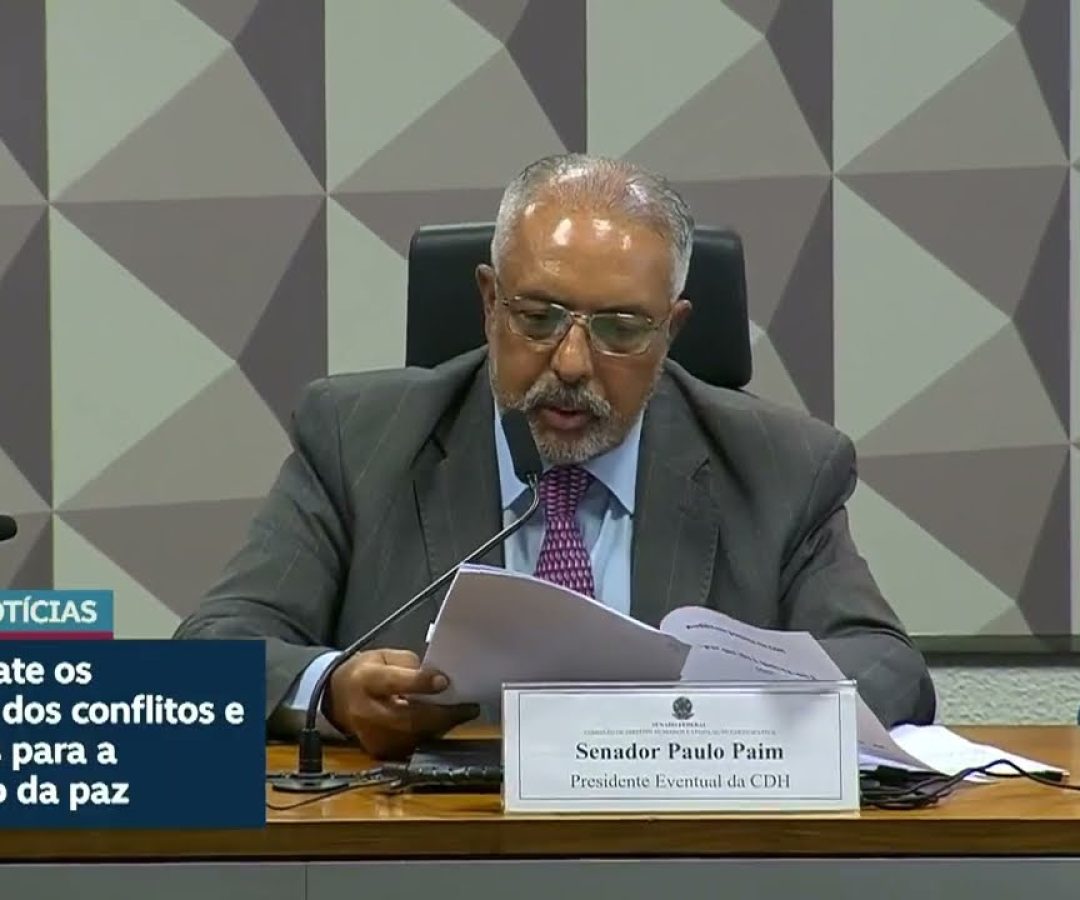 Vídeo: Debate na CDH reforça importância de ações concretas para manutenção da paz