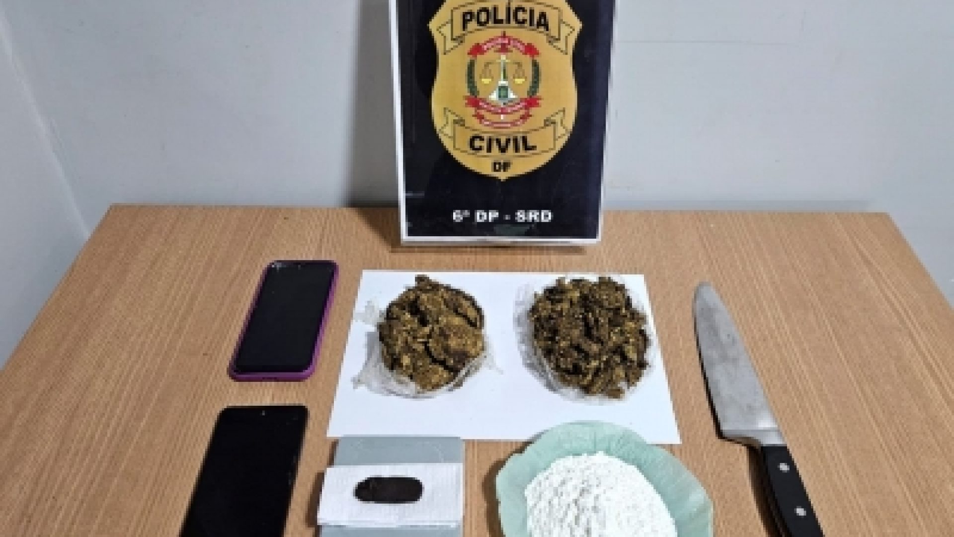 PCDF prende autor de tráfico interestadual de drogas