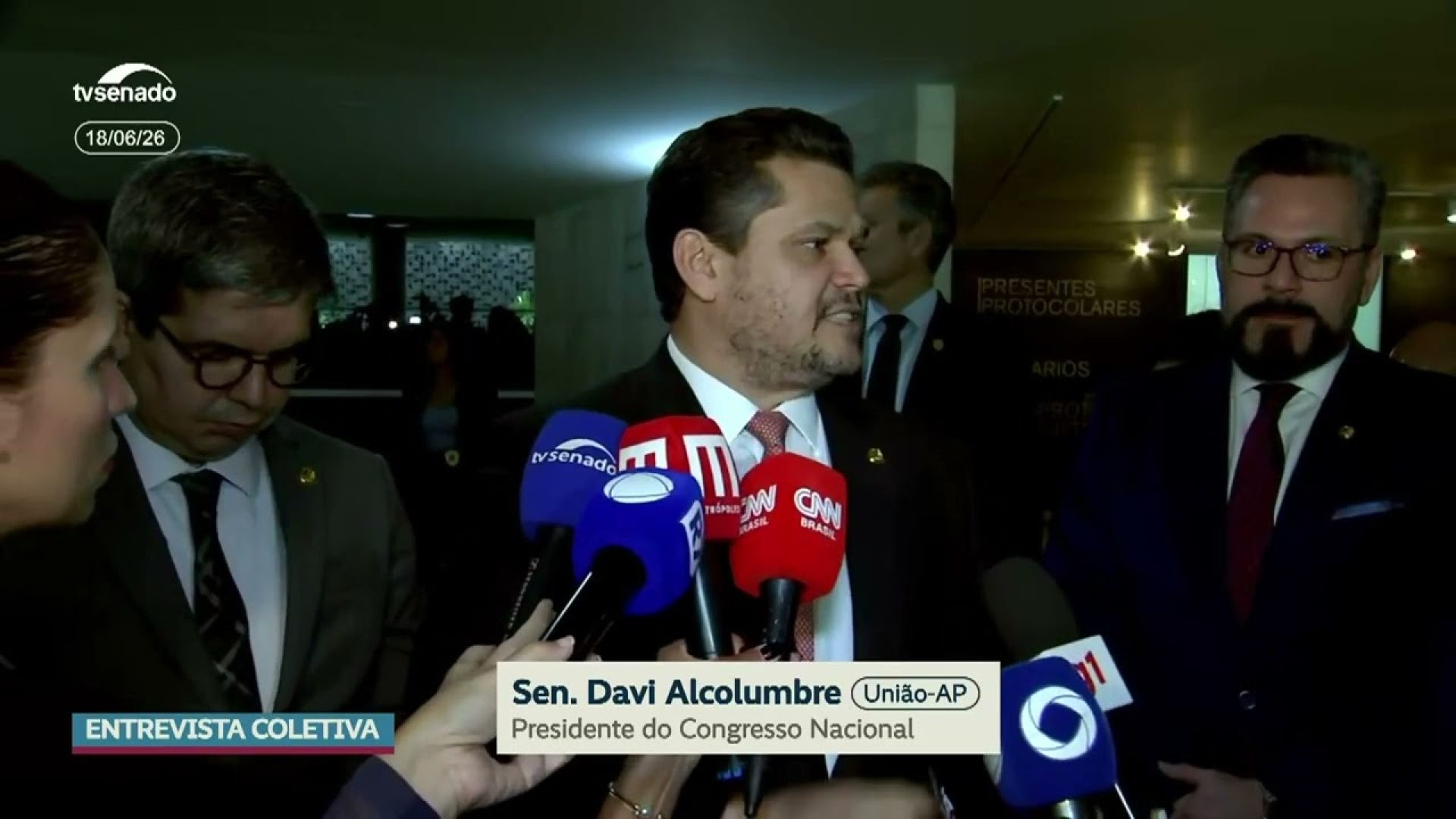Davi cancela sessão do Congresso para análise de vetos — Senado Notícias