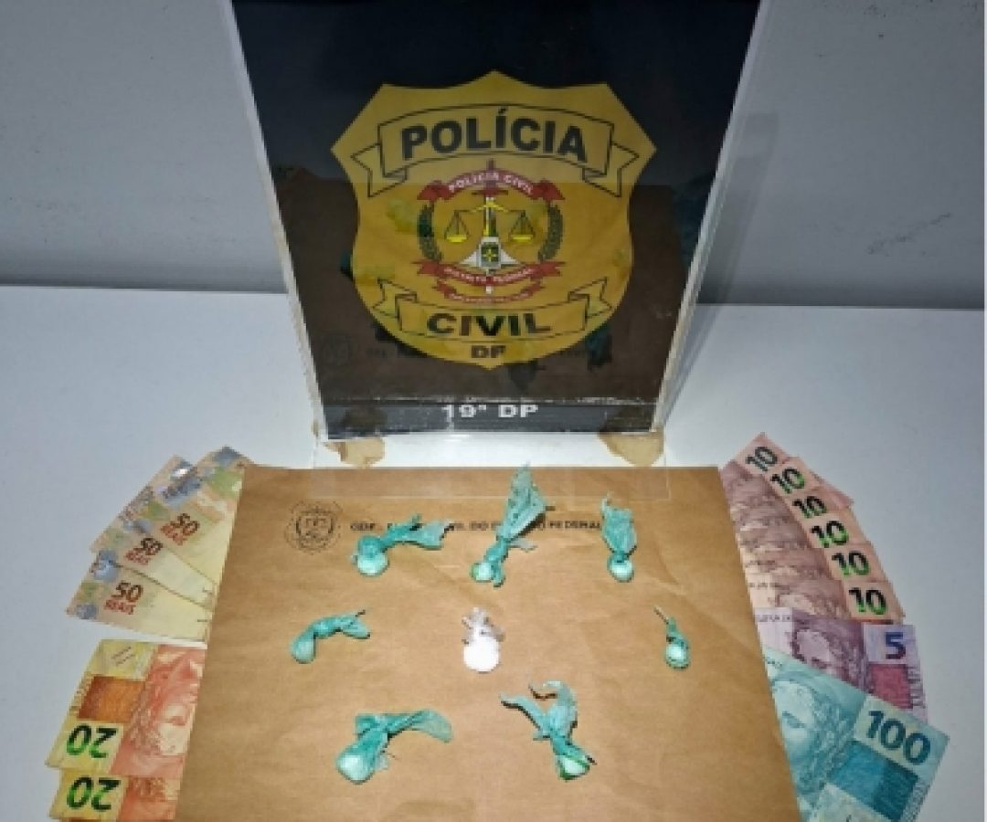 PCDF desarticula ponto de tráfico na QNN 19 e apreende adolescente em Ceilândia