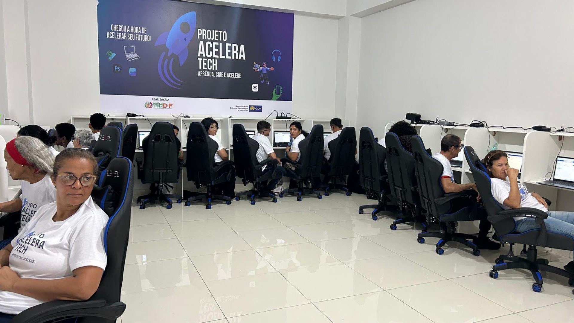 Projeto Acelera Tech abre 1.040 vagas gratuitas em cursos de tecnologia no DF