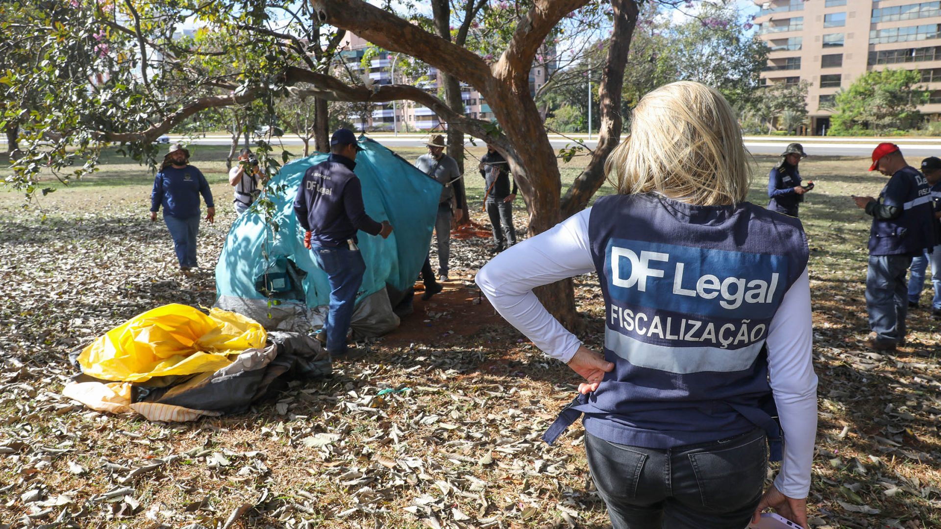 GDF promove ação de acolhimento para pessoas em situação de rua em Taguatinga