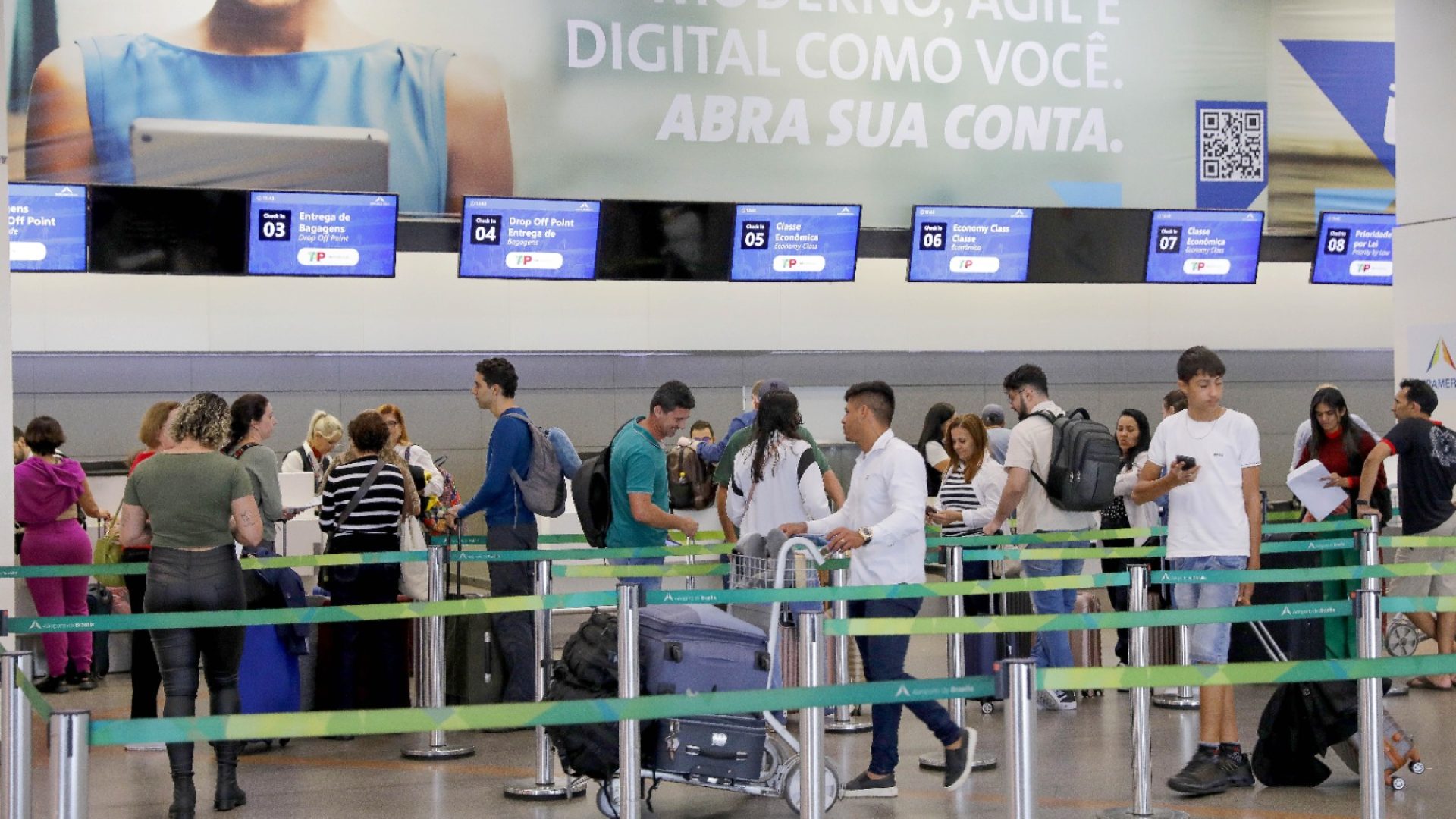 Ciclone extratropical em São Paulo causa cancelamentos e desvios de voos no Aeroporto de Brasília