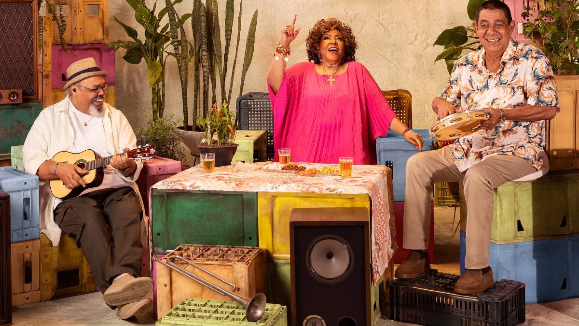 Alcione, Jorge Aragão e Zeca Pagodinho anunciam turnê conjunta para este ano