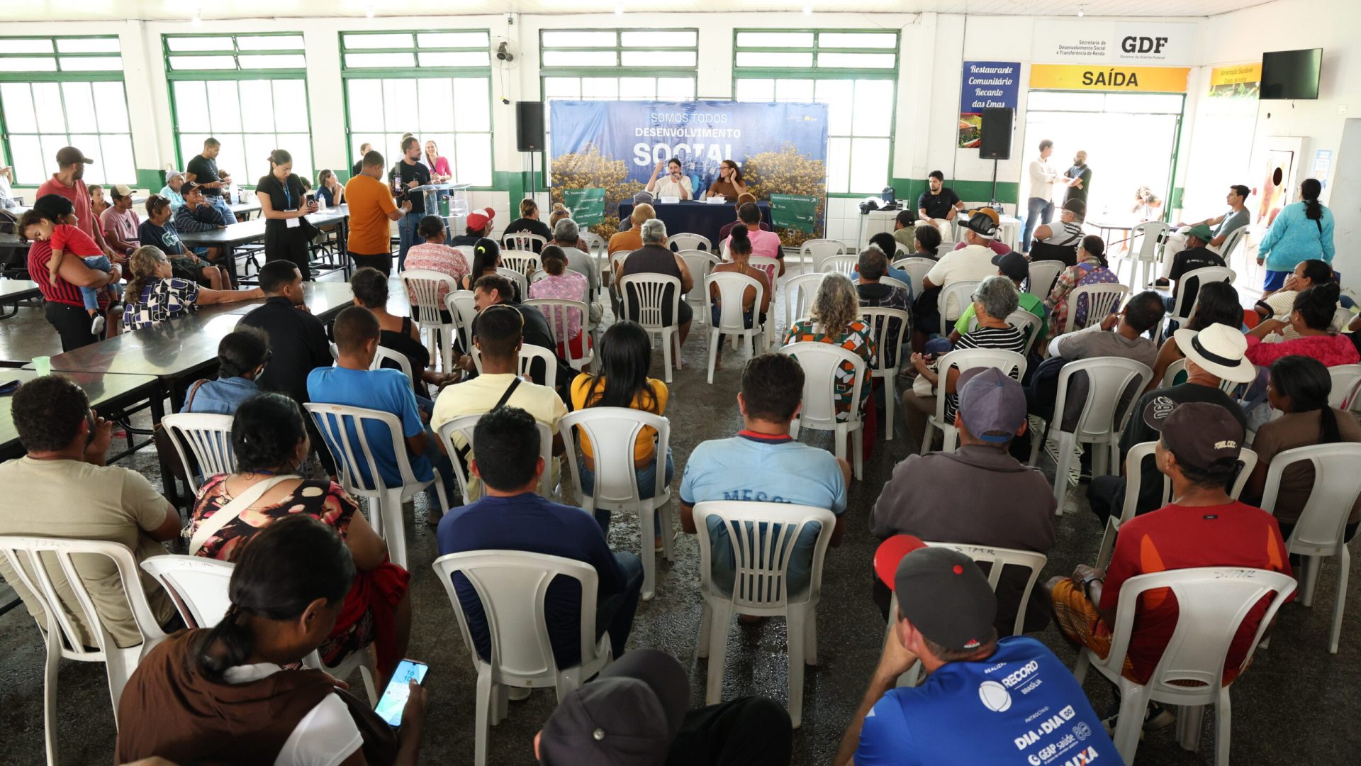 Audiência pública no Recanto das Emas atrai 100 participantes
