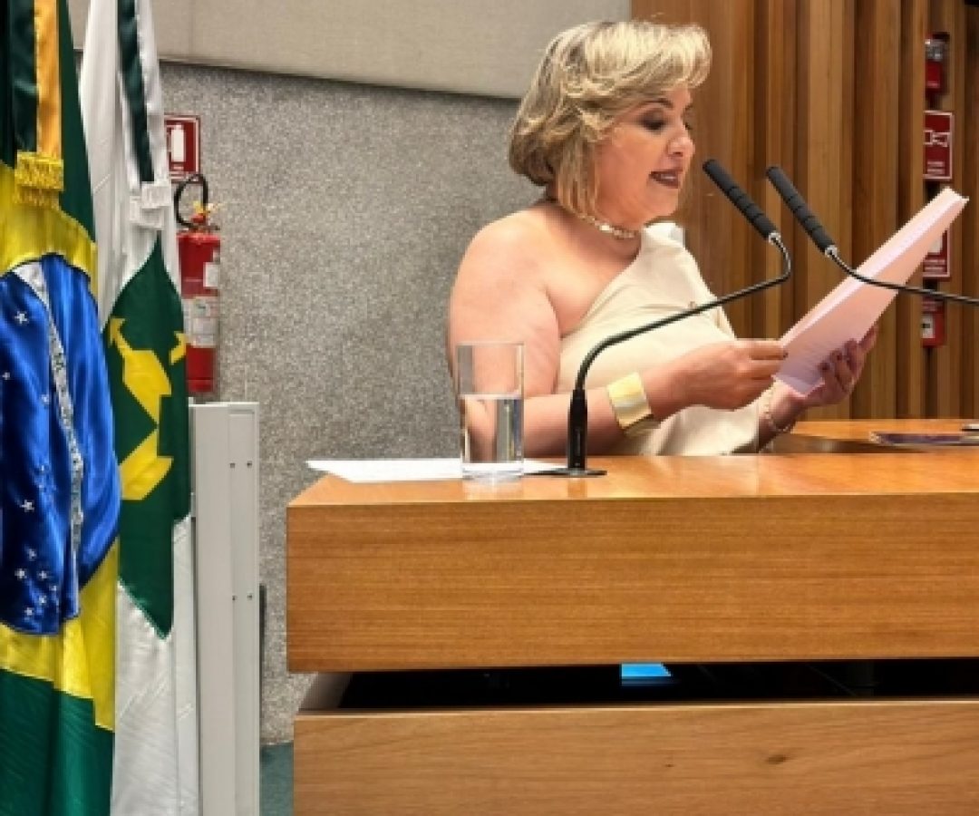 Delegada recebe o título de Cidadã Honorária de Brasília da CLDF