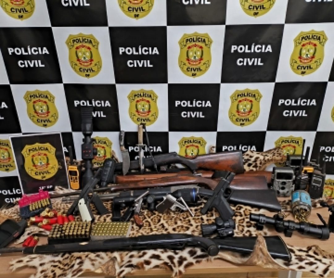 PCDF prende acusado de comercializar armas de fogo em Brazlândia