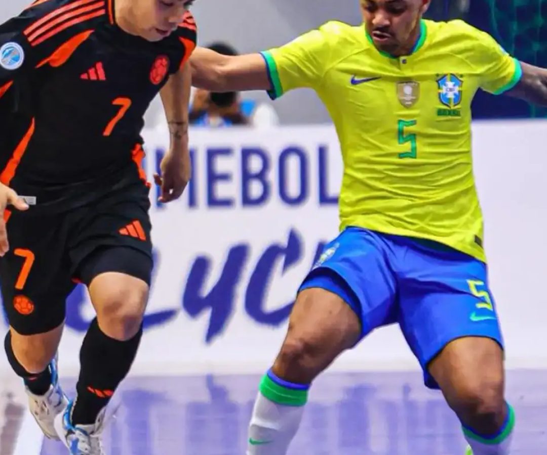 Copa América de Futsal: Brasil empata com Colômbia em estreia difícil